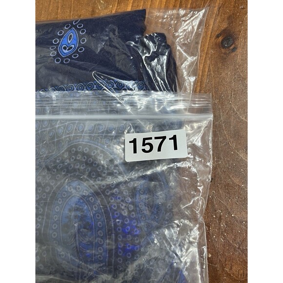 Vintage Palazzo Wrap Pants Thailand Hippie Boho Beachy Resort Spa - Picture 10 of 10